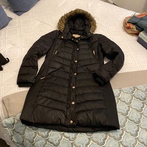 Knee length long Michael Kors down jacket!